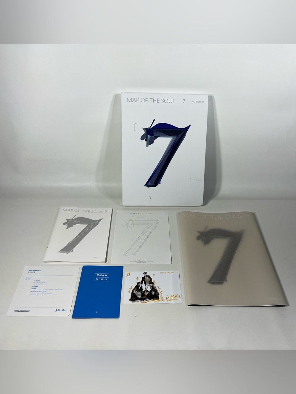 BTS Map of the Soul 7 Version 2 Album Set With Cd